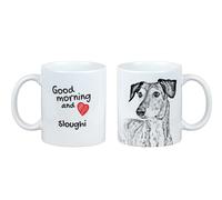 Saluki tazza con cane buongiorno Art-Dog
