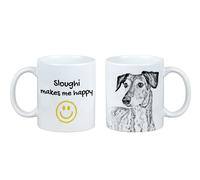 Saluki tazza con il cane Mi rende felice Art-Dog