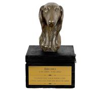 Saluki urne sulla scatola nera Art-Dog