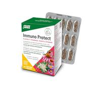 Salus Immuno Protect - Integratore Alimentare in Capsule con Echinacea, Sambuco, Vitamine C e D, Zinco, Acerola e Cisto Rosso - 60 capsule