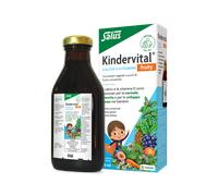 Salus - Integratore alimentare Kindervital per bambini, calcio e vitamine, gusto frutta - 250 ml