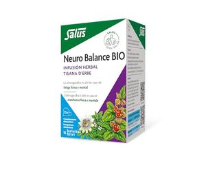 Salus Neuro Balance Tisana BIO - Integratore Alimentare a base di estratti vegetali e vitamine del gruppo B, per ritrovare il normale tono dell’umore e il benessere mentale - 15 filtri