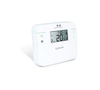 Salus RT510 Termostato, Bianco | Programmazione 5/2 o 7 giorni, commutazione senza volt e 230V, controllo ITLC, conforme alla caldaia Plus