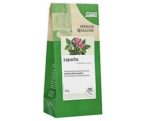 Salus - Tè Lapacho - 1 sacchetto da 75 g - sfuso - Tabebuiae corteccia - leggermente aspro grazie alle sostanze vegetali biattive a) - Corteccia Lapacho di raccolta selvatica - bio