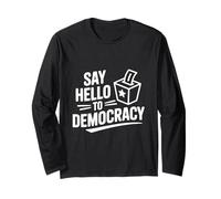 Saluta la democrazia Maglia a Manica