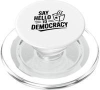 Saluta la democrazia PopSockets PopGrip per MagSafe