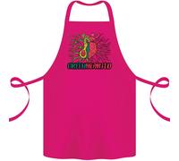 Salutare Verde con Cuore Avocado Divertente Salute Cotone Grembiule 100%