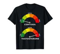 Salute ottimale di Testosterone Alto di cortisolo Basso Maglietta
