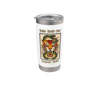 Salute pubblica sulla ricchezza aziendale Tiger Snake Trad Neo Bicchiere termico in acciaio inox doppia parete