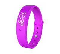 Salute Seguendo Smart Wristband Sconfitta Allarme per Silenzioso Wake Sleep Standard Osservare Settimana Lunga Batteria Ricaricabile