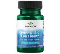 Salute sinergica degli occhi - luteina e zeaxantina 60 capsule molli Swanson