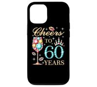 Saluti a 60 anni, donne di 60 anni, 60 compleanni carini Custodia per iPhone 12/12 Pro
