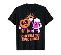 Saluti a Epic Duos Pretzel & Beer Design Maglietta