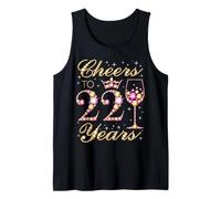 Saluti alla Festa di 22 Anni per Il 22° Compleanno della Donna Principessa Regina Canotta