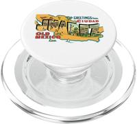 Saluti da Ciudad Juarez Vecchio Messico PopSockets PopGrip per MagSafe