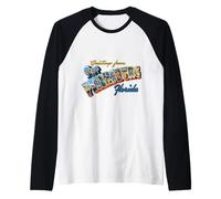 Saluti da San Pietroburgo Florida Maglia con Maniche Raglan