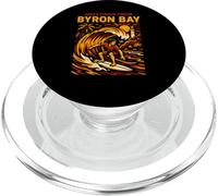 Saluti da surf da Byron Bay Vintage Womens Surfs Up PopSockets PopGrip per MagSafe