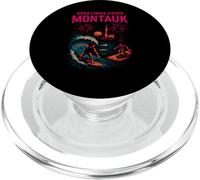 Saluti di surf da Montauk Vintage Mens Surfs Up PopSockets PopGrip per MagSafe