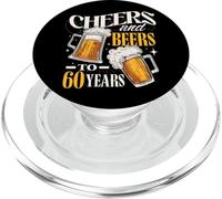 Saluti e birre ai 60 anni, divertenti regali per il 60° compleanno PopSockets PopGrip per MagSafe