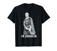 Saluti Reali - Re Baldovino IV - IO Sono Jerusalem Meme Maglietta