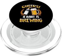 Saluti un bambino sta preparando birra latte partito bere birra PopSockets PopGrip per MagSafe
