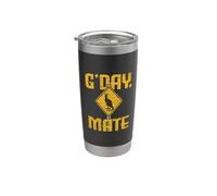 Saluto australiano Hello Australia Day Canguro australiano Bicchiere termico in acciaio inox doppia parete