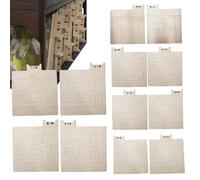 Salva divisori - Organizzatori di stoccaggio del legno con l'allineamento di un lato dalla A alla Z, organizzatore, divisori degli indici di raccolta | Separatore di archiviazione alfabetica dei