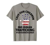 Salva i Nostri Bambini Camicia - Fine Traffico di Esseri Umani Maglietta