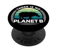 Salva I Rinoceronti Non C'è Nessun Pianeta B Giornata Della PopSockets PopGrip Adesivo