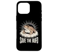 Salva il Bufo Incilius alvarius God Molecule 5-MeO Rospo Custodia per iPhone 16 Pro Max