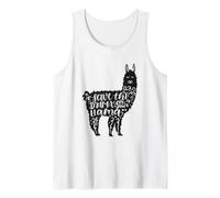 Salva Il Dramma per Il Tuo Llama Funny Llama Lover Canotta