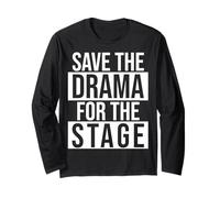 Salva Il Dramma per la recitazione teatrale Maglia a Manica