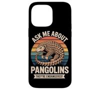 Salva il formicaio mangiatore di formiche Pangolin Salva i pangolini Custodia per iPhone 14 Pro Max