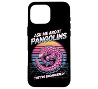 Salva il formicaio mangiatore di formiche Pangolin Salva i pangolini Custodia per iPhone 16 Pro Max