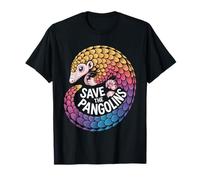 Salva il formicaio mangiatore di formiche Pangolin Salva i pangolini Maglietta