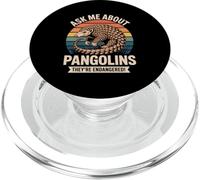 Salva il formicaio mangiatore di formiche Pangolin Salva i pangolini PopSockets PopGrip per MagSafe
