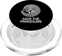 Salva il formicaio mangiatore di formiche Pangolin Salva i pangolini PopSockets PopGrip per MagSafe