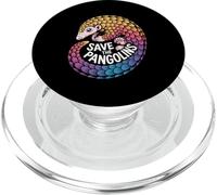 Salva il formicaio mangiatore di formiche Pangolin Salva i pangolini PopSockets PopGrip per MagSafe