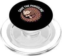Salva il formicaio mangiatore di formiche Pangolin Salva i pangolini PopSockets PopGrip per MagSafe