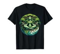 Salva Il Nostro Pianeta Gaia Green Mother Women Girl Kids Giornata della Terra Maglietta