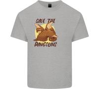 Salva Il Pagolino Ambiente In Pericolo Uomo Cotone T-Shirt Tee Top