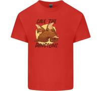 Salva Il Pagolino Ambiente In Pericolo Uomo Cotone T-Shirt Tee Top