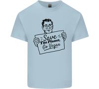 Salva Il Pianeta Vai Vegano Riscaldamento Globale Maglietta Per Bambini