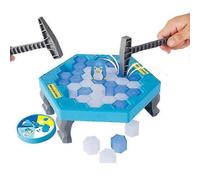 Salva il pinguino sul ghiaccio Gioco Rompi la trappola del blocco di ghiaccio Gioco divertente Gioco di Natale Giocattolo