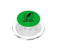 Salva la conservazione degli uccelli tropicali del tucano della foresta PopSockets PopGrip per MagSafe