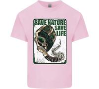 Salva La Natura Ambiente Cambiamento Climatico Vita Maglietta Per Bambini