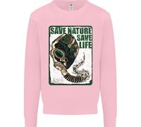 Salva La Natura Ambiente Cambiamento Climatico Vita Uomo Felpa