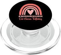 Salva la nostra camicia per bambini Fine consapevolezza sulla tratta di esseri umani PopSockets PopGrip per MagSafe