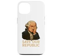 Salva la nostra Repubblica George Washington Facepalm Protest Custodia per iPhone 13