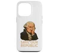Salva la nostra Repubblica George Washington Facepalm Protest Custodia per iPhone 13 Pro